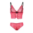 SUBBLIME - 953898 SILK AND LACE NIGHTGOWN PANTIES RED S-M SUBBLIME - 953898 SILK AND LACE NIGHTGOWN PANTIES RED S-M
